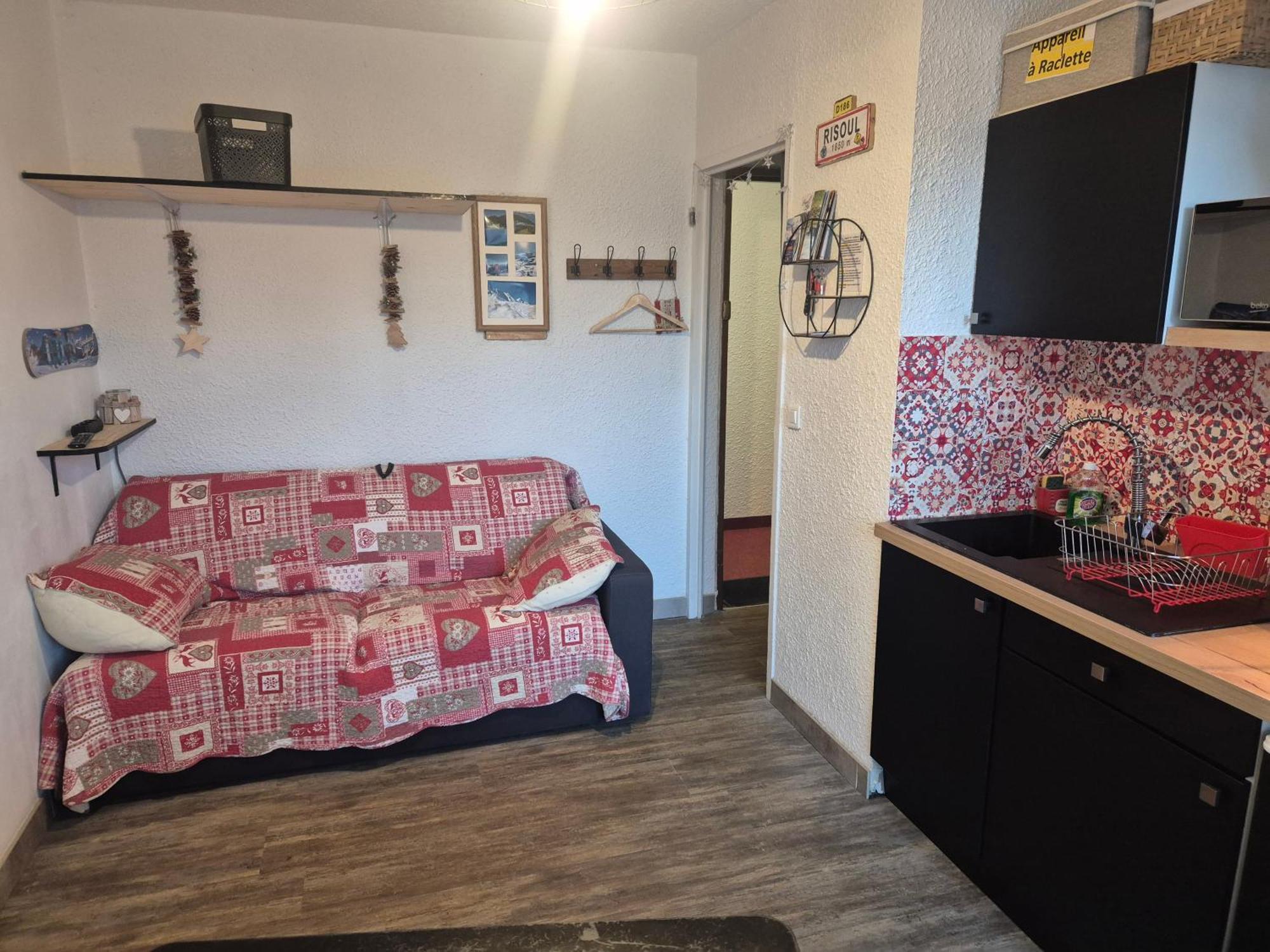 Appartement Centre Station Risoul 1850 Pied Des Pistes Le Villaret 2 المظهر الخارجي الصورة